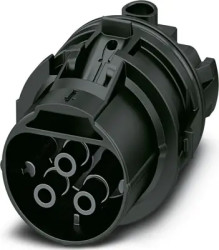 Contact insert, socket, 3 pole for connector, 1070198
