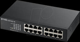 GS1100-16-EU0103F Switch, 16-Port, Gigabit Ethernet