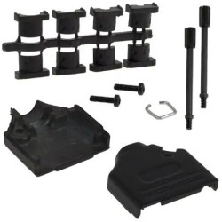 Osłona tylna D-Sub 15 -pinowe Cynk Kątowe Norcomp Standard D-Sub