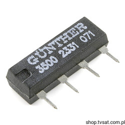 35002331071 V23100-V4505-A000 Reed Relay 5VDC 1A R 500 Ohm SIL4 GUNTHER