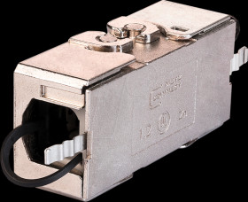 130863-04-E Network RJ45 connector tool-free Cat.7a STP, 180