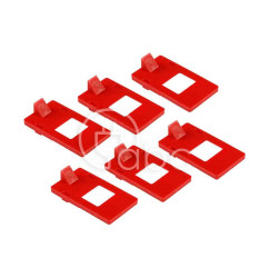 Nakładki LOTO do blokady bezpiecznika 120/277 V (6 szt.), 065404