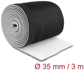 20865 Cable cover, neoprene, rip-tape closure, 3 m x 135 mm