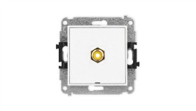 Mini Mechanizm Gniazda Pojedynczego Rca, Bez Pola Opisowego (Typu Cinch -...