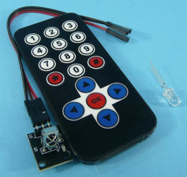 PILOT IR 17-PRZYCISKÓW+ODB.IR ARDUINO