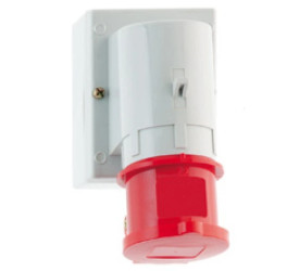 Wtyczka odbiornikowa naścienna GT 16A 4p 400V 6h IP44 2465