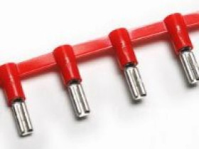 Nasuwka izolowana 0,25-1,5mm2 6,3x0,8 czerwona (opak. 2000szt) 2076245 CRP-F608