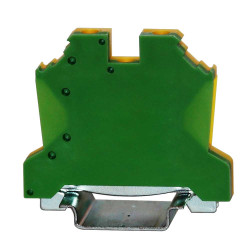 Listwa zaciskowa uziemienia 22 → 8 AWG żyły: 1 Zielony, żółty Zacisk klatkowy RS PRO