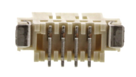 Wtyk PCB 4-pinowe raster: 1.25mm -rzędowe Molex Montaż powierzchniowy 1.0A 125.0 V.