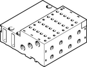 Podstawa dolna Metryczne M5 5mm Jednostki metryczne Festo
