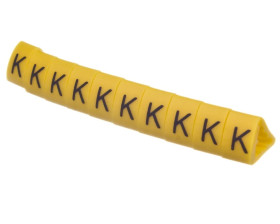 Oznacznik przewodów OZ-2/K żółty E04ZP-01020402200 /100szt./