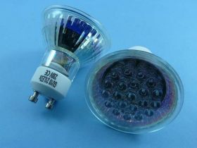 GU-10W WC 230V 21xLED 30ř 7cd 147cd