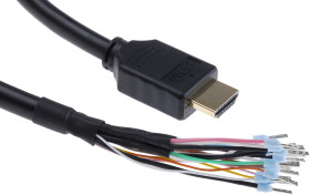 Kabel HDMI 5m A: HDMI B: Bez zakończenia A: Męskie