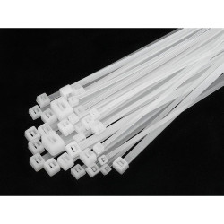 Opaska zaciskowa 3,5x200mm biała 1szt