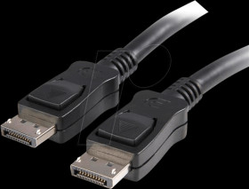 DISPLPORT6L DisplayPort 1.2 cable, DP male to DP male, 1.8 m