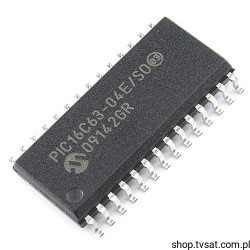 PIC16C63-04E-SO 8Bit UPC RISC SMD-SO28 MICROCHIP