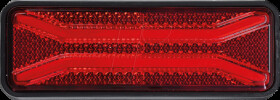 0105-1053 Trailer - outline light fixture, LED, rectangular, red