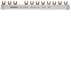 Legrand 004980 Phase Modifier 63A 400V Connects 4x3 Devices 12 TE