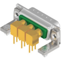 D-Sub socket, 5 pole, 5W5, equipped, angled, solder pin, 3005W5SXX78N40X