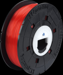 RFPLCXEU02A PLA Filament - clear/red - 600 g - da Vinci Junior, Mini, Nano