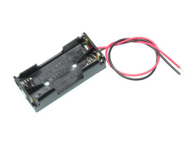 Koszyk baterii AAA (R03) x2 z przewodami