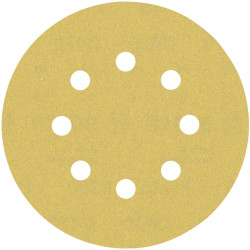 Bosch 2608900808 Expert C470 Router Sandpaper 125mm Grit 180 Velcro 5 pieces