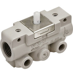 Zawór regulacyjny pneumatyczny Pneumatic Relay z dźwignią G 1/8 SMC 1/8 3 portowy
