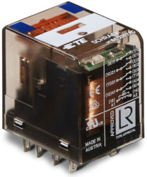 Relay, 4 Form C (NO/NC), 24 V (DC), 777 Ω, 6 A, 240 V (AC), monostable, 1415006-1