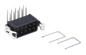 Wtyk PCB 10-pinowe raster: 2.0mm 2-rzędowe HARWIN Przewlekany 3.0A 120.0 V.