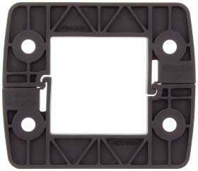 CONTA-CLIP KDS-IVR 1-4 BK Rama zabezpieczająca Maksymalna grubość płytki 3 mm poliamid 6.6 czarny 1 szt.