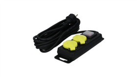 Przedłużacz Elektryczny Listwa Zasilająca Kabel Zasilający Warsztatowy Ow...