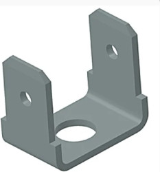 Faston plug, 6.3 x 0.8 mm, L 10.7 mm, uninsulated, angled, 3876C.67