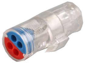 Rozdzielacz 2 torowy - szybkozłącze 2we/4wy