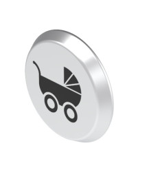 Klosz lampek do przycisku, Soczewka