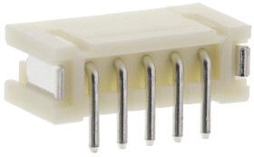 Wtyk PCB 5-pinowe raster: 1.5mm -rzędowe JST Montaż powierzchniowy 1.0A 50.0 V.