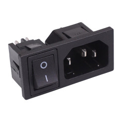 C14 IEC Switched Inlet Socket 10A