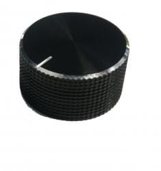 GCLC22 gałka potencjometru z wskaźnikiem czarna, średnica 22mm