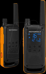 188069 Extreme Walkie-talkies, black/yellow, IPX4