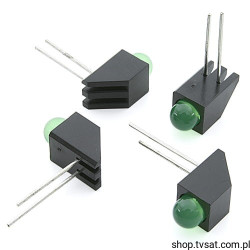 LTL-533-11 LED 3mm Green in Case THT LITEON