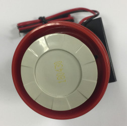 Brzęczyk piezoelektryczny średnica 54.5mm Syrena 105dB RS PRO