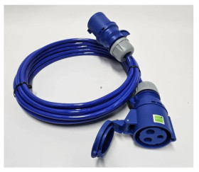 Przedłużacz Camping niebieski Boot womo 3g1,5 50m