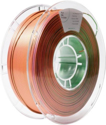 Filament do drukarek 3D PLA półmatowy Maertz PMMA-1022-002, Średnica filamentu: 1.75 mm, 1000 g, niebieski, zielony, pom