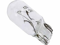 NEON12W-T Żarówka bańkowa 12V biała - z trzonkiem szklanym