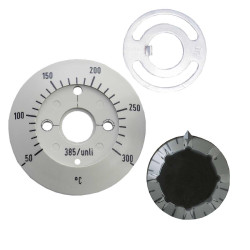 Sterownik Regulowana termopara bagnetowa Jumo do Termostaty do montażu panelowego