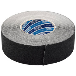 Draper 66234 18m x 50mm Black Heavy Duty Safety Grip Tape Roll