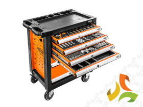 Szafka warsztatowa 6 szuflad z 10 wkładkami narzędziowymi 84-223+G NEO TOOLS