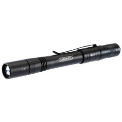 Draper 90099 1W LED Rechargeable Aluminium Penlight