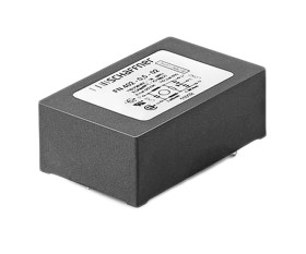 Filtr EMI 500mA 1-fazowy 1MΩ 250 V AC 60Hz 40 mH Schaffner, montaż PCB