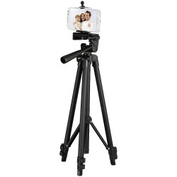 Hama 4640 112-3D Tripod Black 1/4" Bluetooth Working height 40-112 cm