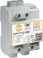 Urządzenie ochrony przed przepięciami OBO Bettermann 5094230 1 szt.